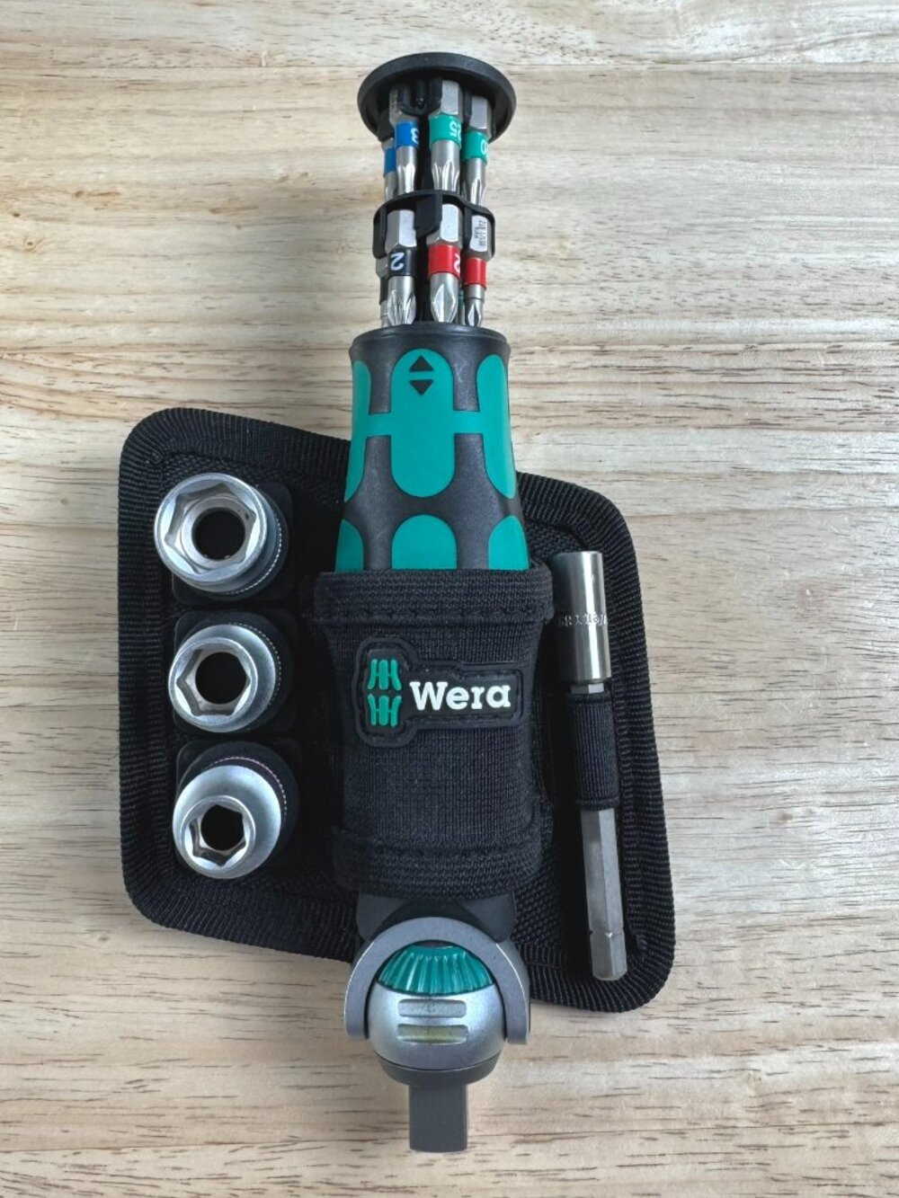 Wera Zyklop Pocket Set 2 Socket Wrench Set 3/8 Drive 8009 210171 MC-110